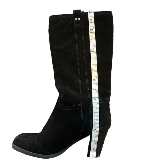 Target Shoes - Target Women's Shoe Size 7 Black Faux Leather Pull On Boots